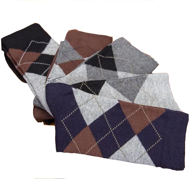 Мужские носки без пятки Lingge вечерние хлопковые для деловых поездок и отдыха WZ013