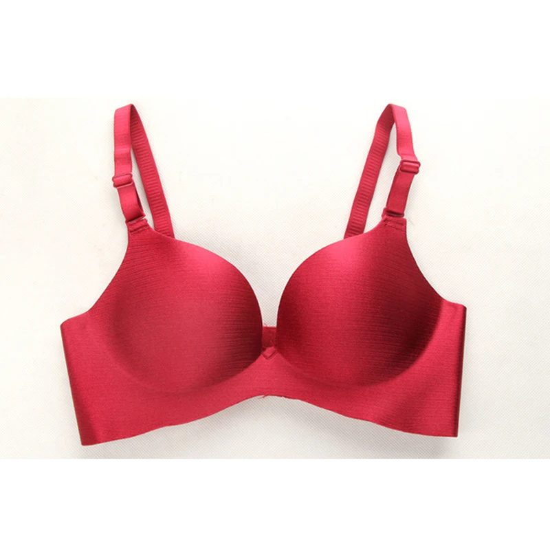 Комплект женского Бесшовного нижнего белья с чашками пуш ап|bra set|wireless bra setset |
