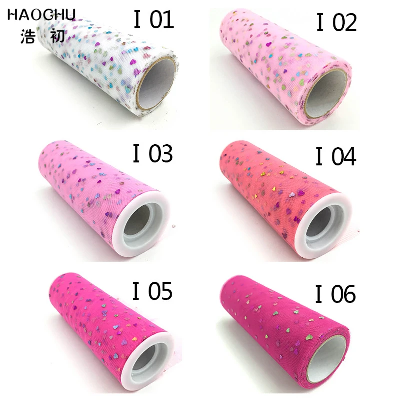 HAOCHU 27 цветов 15 см широкая Радужная фатиновая юбка пачка с цветными сердечками из