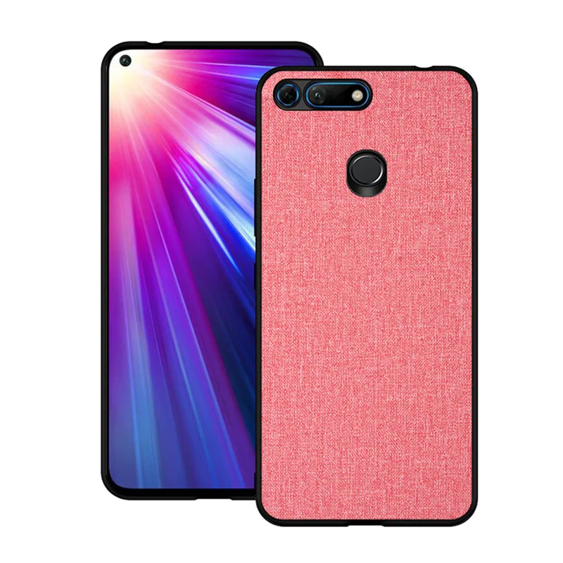 Pink Для Google Pixel 3A чехол Роскошная ткань тонкий против царапин Жесткий ПК Противоударный задняя крышка для Google Pixel 4 3A XL чехол Coque - Цвет: Pink