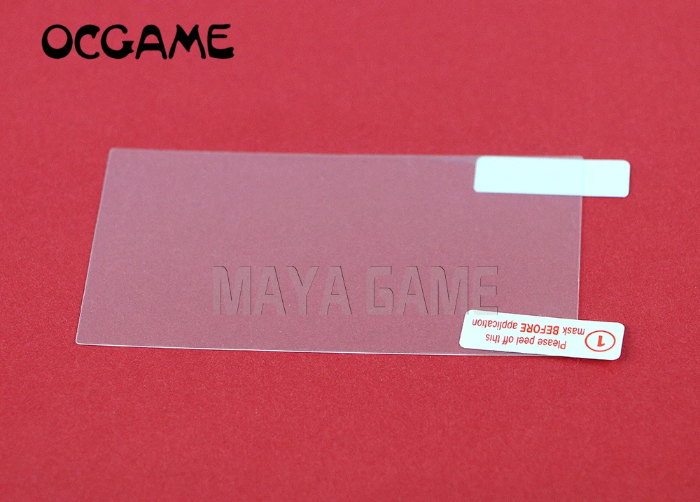 OCGAME прозрачная защитная пленка для экрана плюс чистая ткань PSP 1000 2000 3000 10