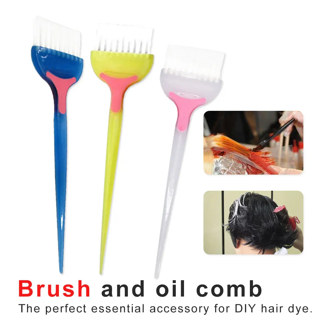 1 шт. 3 цвета кисточки для волос из натуральной смолы пушистая Расческа