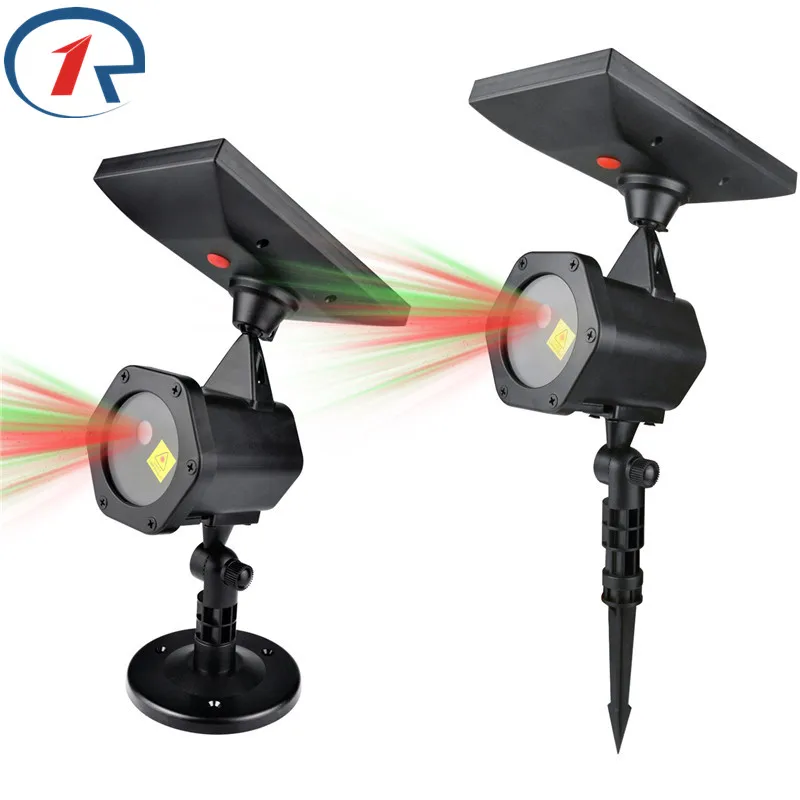 ZjRight Солнечный источник питания лазерный сценический светильник со встроенным