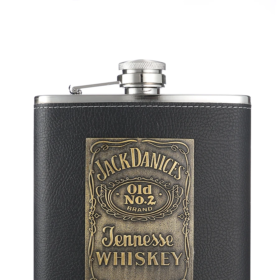 XYKIT 18 унций фляжка портативная большая виски фляга из нержавеющей стали емкость