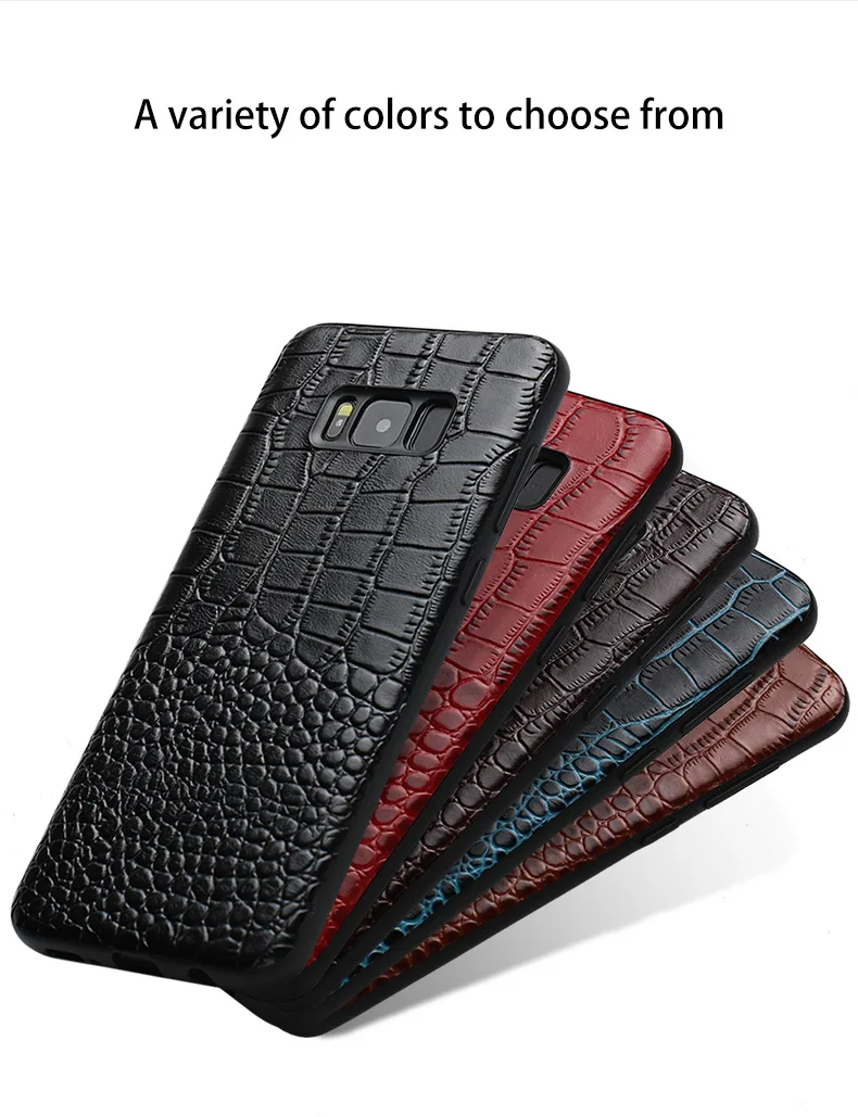 Чехол для телефона для samsung S10 S7 край S8 S9 Plus, Note 8, 9, 10, A7 A8 J6 J7 A70 A50 A30 A40 для карт и узором «крокодиловая кожа» Оригинальные Теплые Крышка