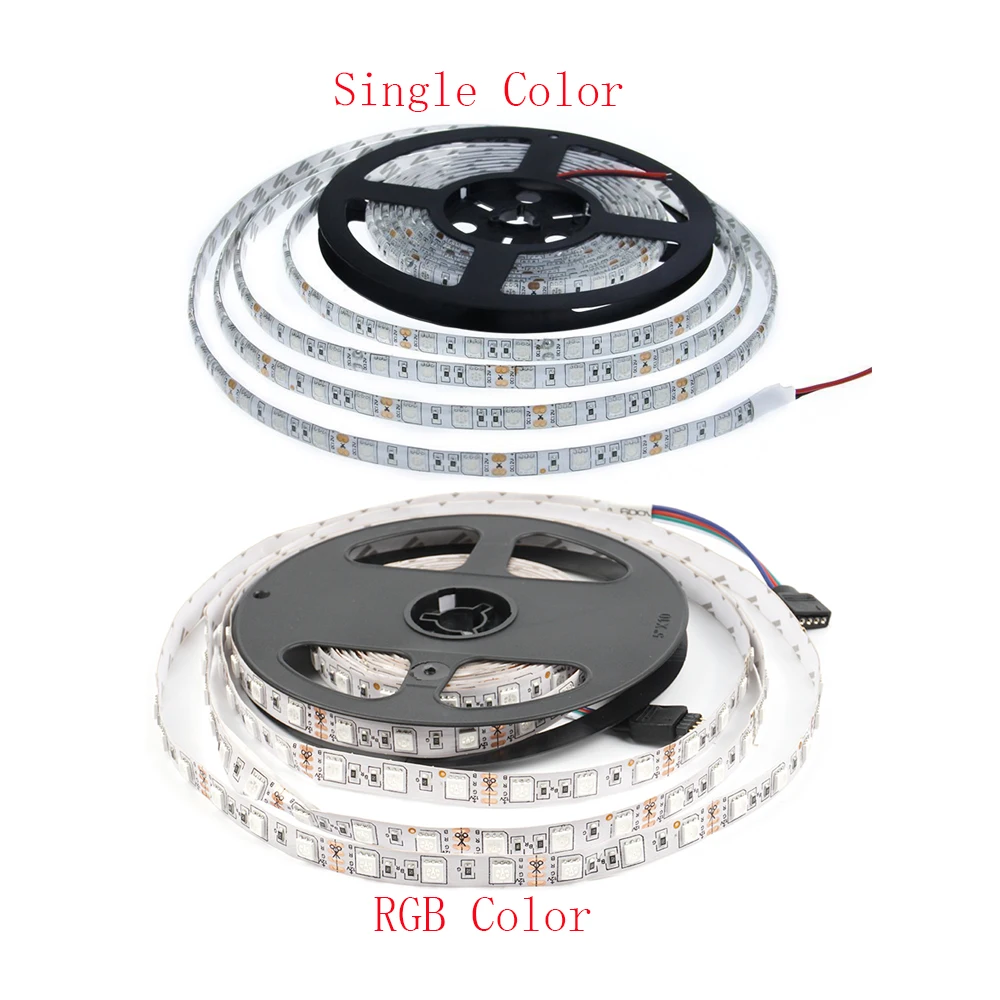 Светодиодная лента RGB/белый/теплый белый/синий/зеленый/красный/желтый 12 В