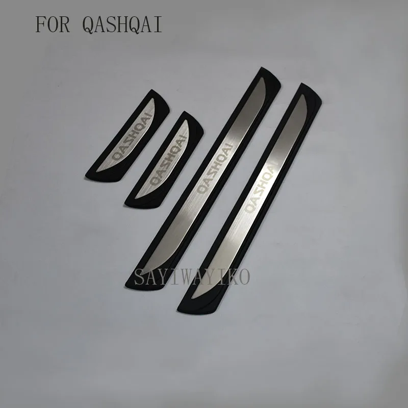 

Накладка на пороги автомобиля, из нержавеющей стали, для Nissan Qashqai j11 2018 2016 2017