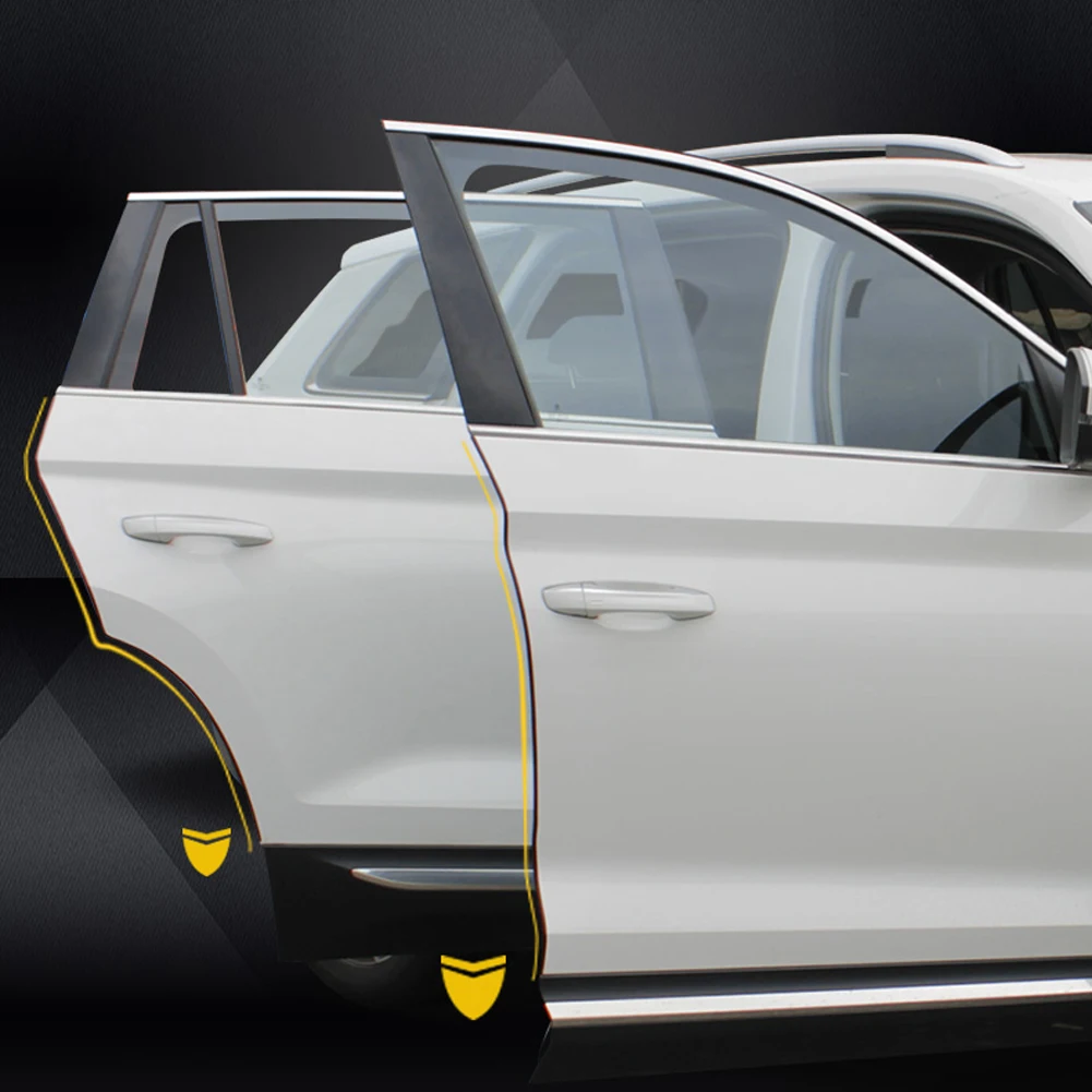 Для Mercedes Benz A B C E GLK класс W177 W246 W205 W212 W213 X204 Автомобильная дверь анти-столкновения защита багажника резиновые полосы наклейки