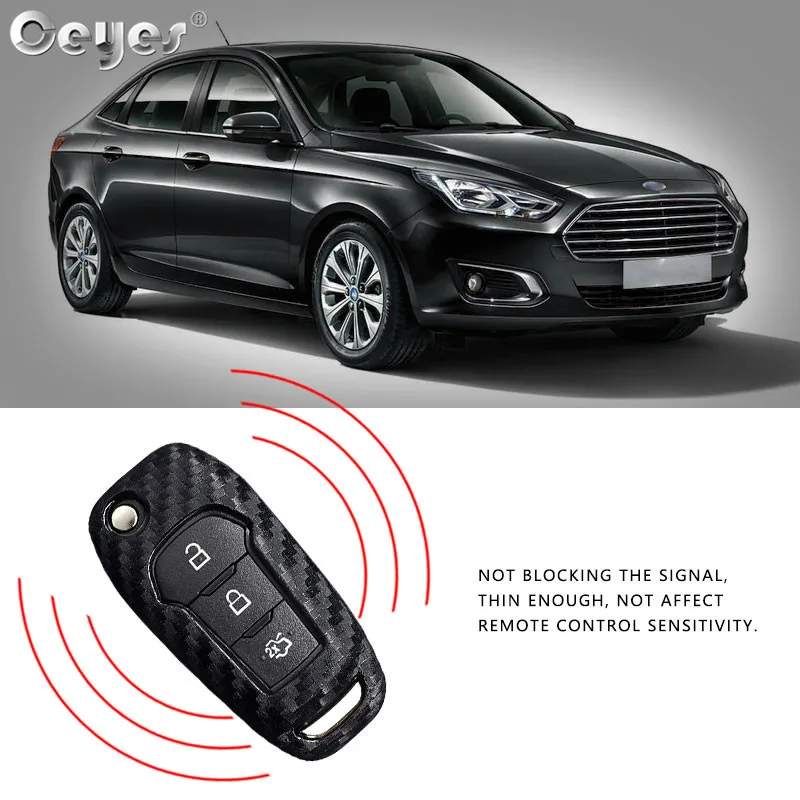 Складные Чехлы Ceyes из углеродного волокна чехол для стайлинга Ford Focus Everest Explorer Edge