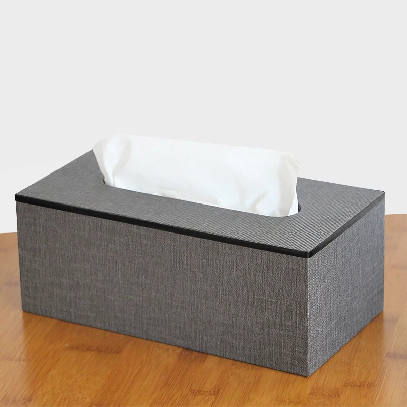 Высококачественный чехол из искусственной кожи EU стильная тканевая коробка