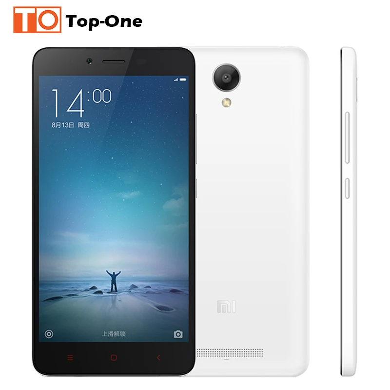 Original Xiaomi Redmi Note 2G 16G Mobile phone Redmi Note 2 cellphone Redmi Note2 MTK X10 Octa Core 64bit 5.5'' 3060mAh 13.MP