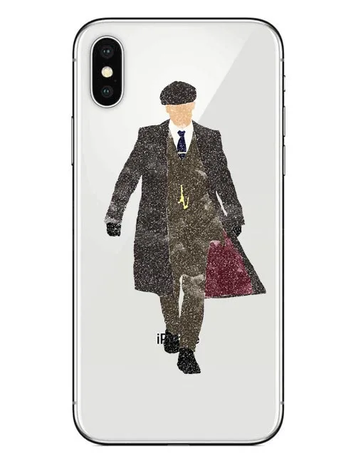TPU Peaky Blinders Breaking Bad прозрачный мягкий Силиконовый ТПУ чехол для телефона чехол для iPhone X 10 5 5S SE 6 6S 7 7Plus 8 8 Plus - Цвет: TPU