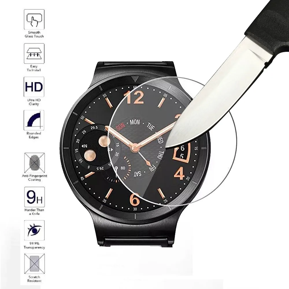 4-PACK протектор экрана из закаленного стекла для Samsung Galaxy Watch 46 мм ультратонкая