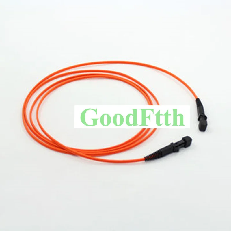 Оптоволоконный патч-корд Перемычка MTRJ-MTRJ MT-RJ многомодовый 50/125 OM2 дуплекс GoodFtth 1-15 м