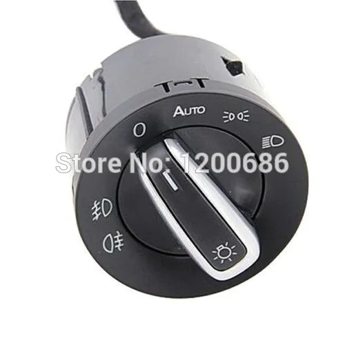 

Chrome Auto Headlight Switch Control For VW Volkswagen Golf 4 VW Polo New Bora Lavida OEM switch
