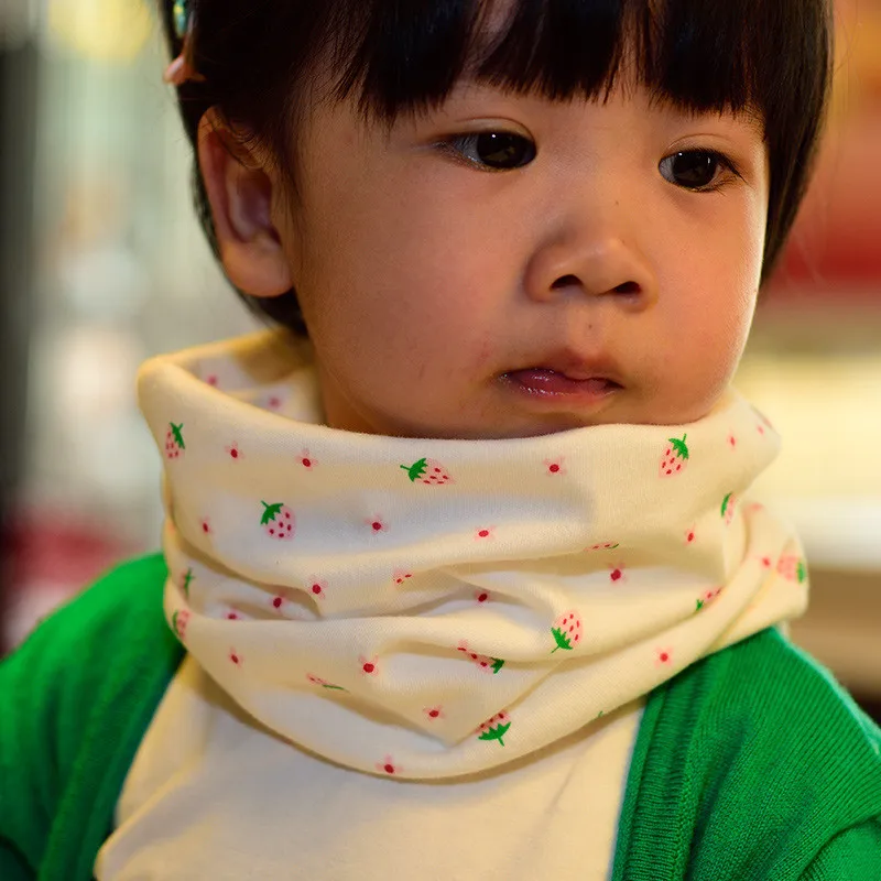 Новинка Хлопковый шарф принцессы с изображением рыбки лягушки и дерева Детский