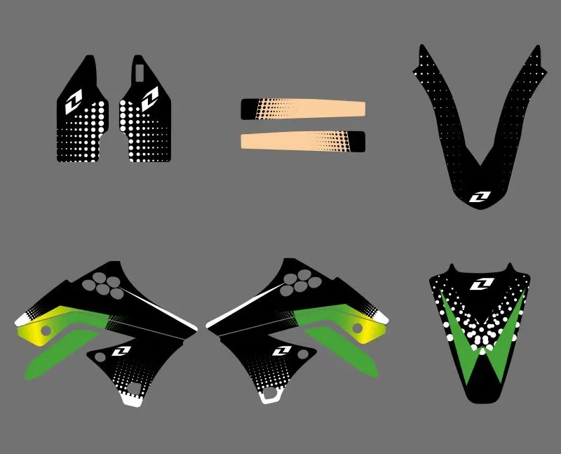 GRAPHICS &amp BACKGROUNDS DECALS STICKERS Kits for Kawasaki KX250F KXF250 2009 2010 2011 2012 KXF 250 KX 250F F | Автомобили и