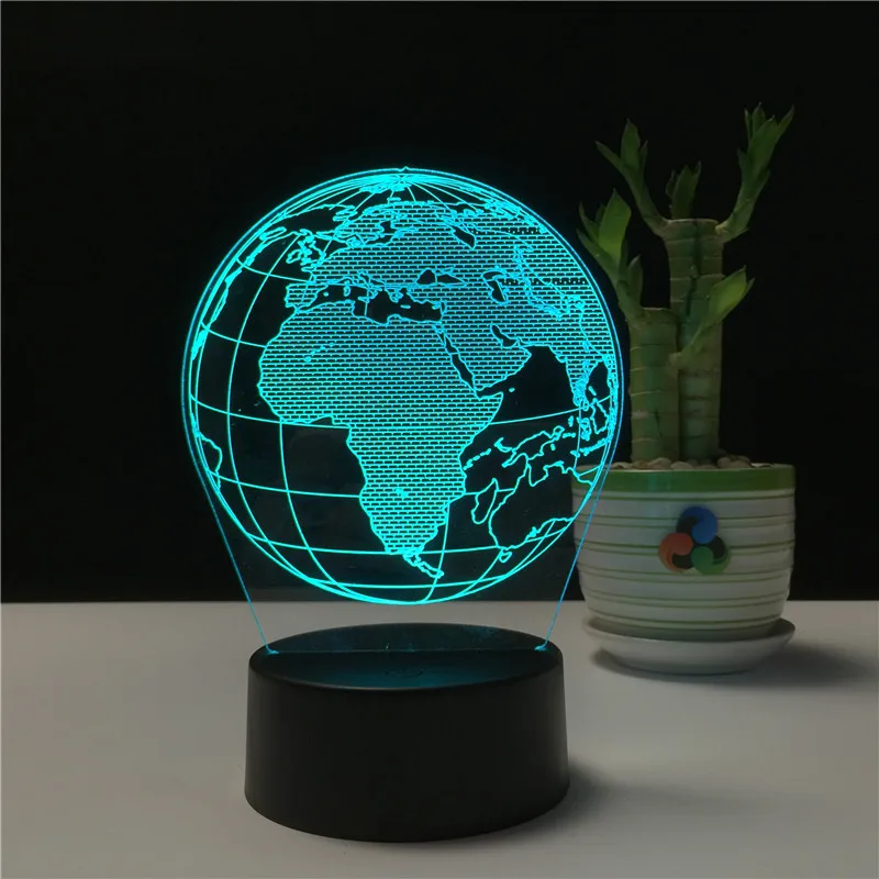Современная настольная 3d лампа настольные лампы для гостиной детской комнаты