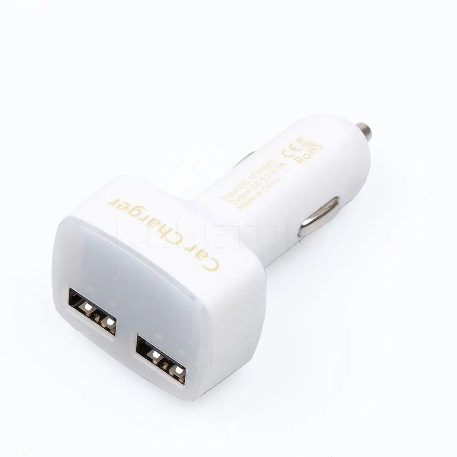 Sikeo 4 в 1 двойной USB DC 5V 3.1A usb Автомобильное зарядное устройство Универсальный