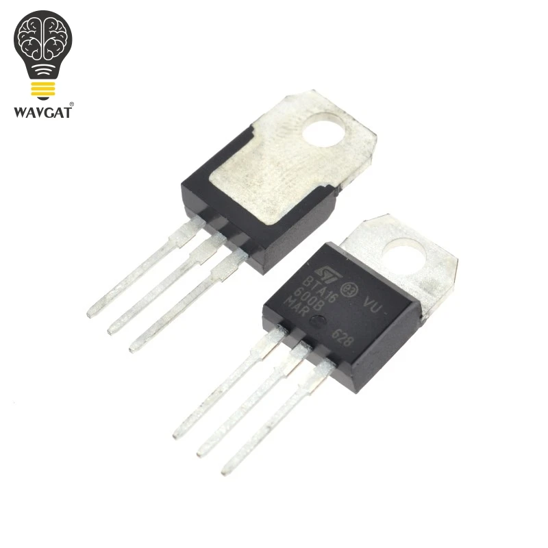 100 шт WAVGAT BTA16 600B Triacs 16 A 600 вольт TO 220 новые оригинальные стандартные