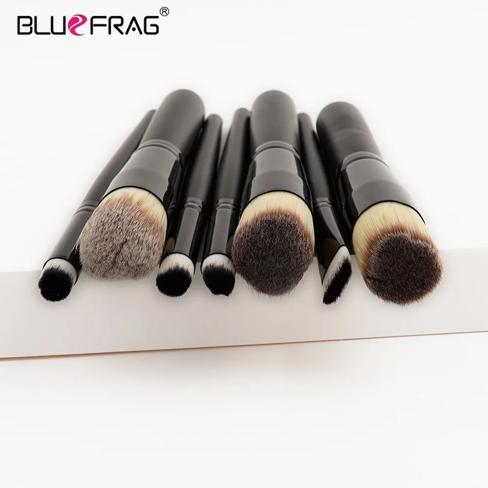 7 шт. набор профессиональных кистей для макияжа растушевки теней|makeup brush set|professional