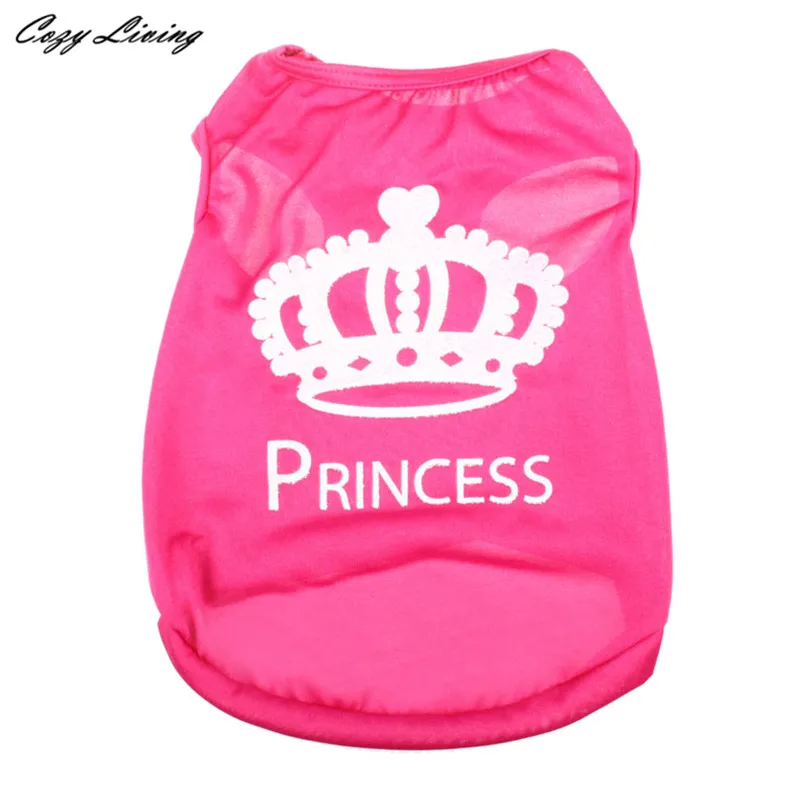 Домашняя одежда для маленькой собаки любимчика без рукавов Летние костюмы с