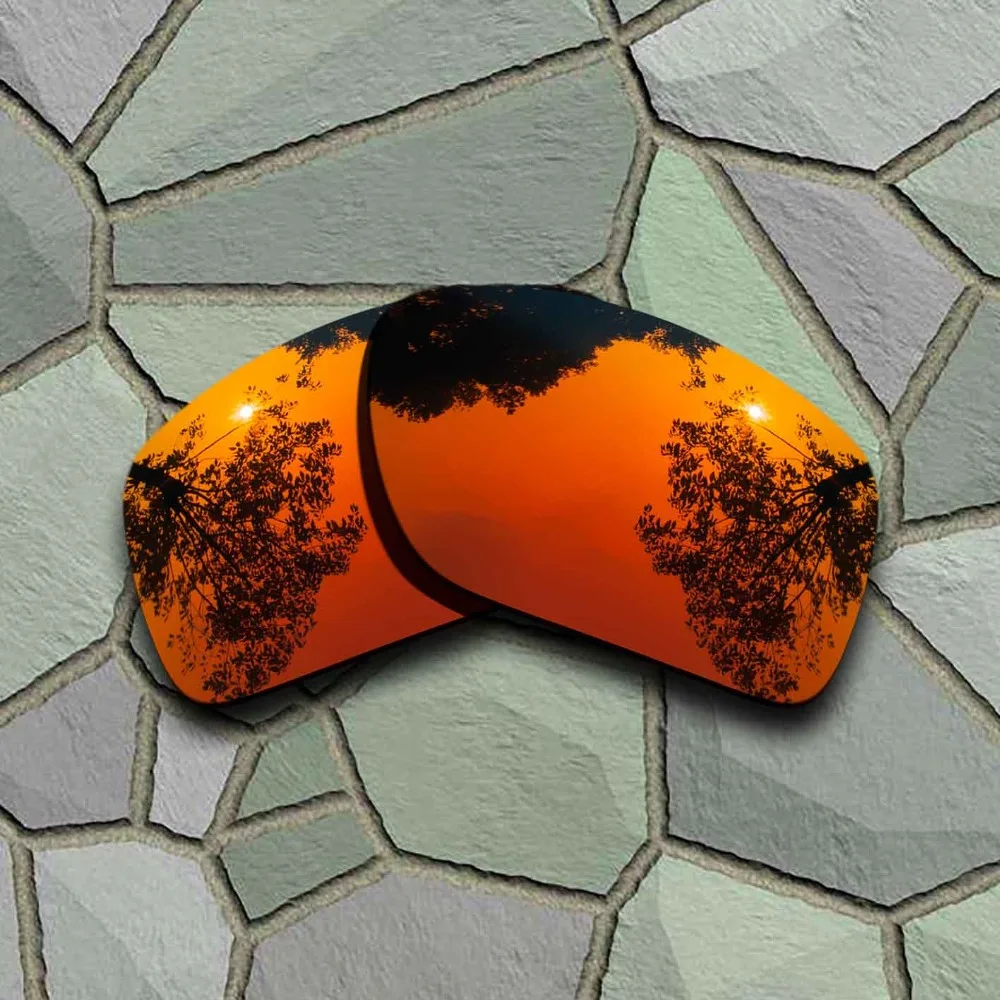 Солнцезащитные очки с поляризацией для Oakley Big Taco голубые и красные оранжевые |