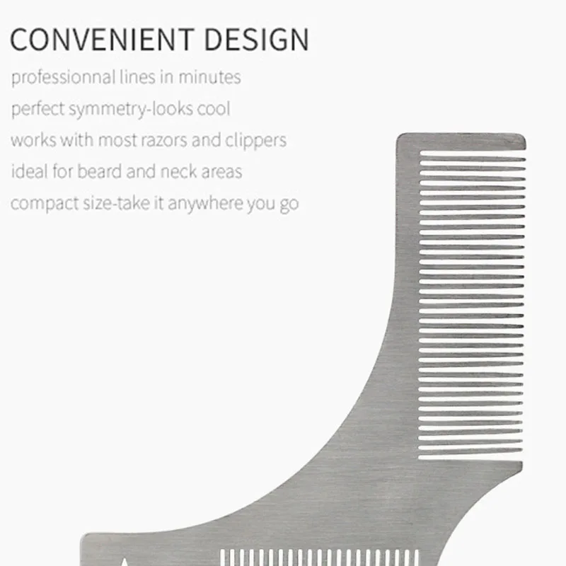 Моделирующая Расческа для бороды шаблон моделирования бороды|Расчески| |