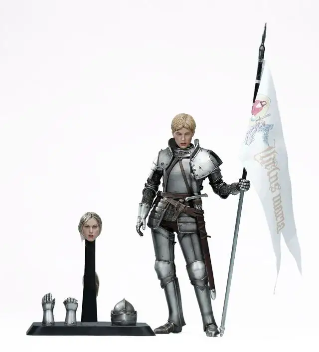 POPTOYS EX19 1/6 святая женщина рыцарь 2 головы Женский воин коллекции экшен-фигурок