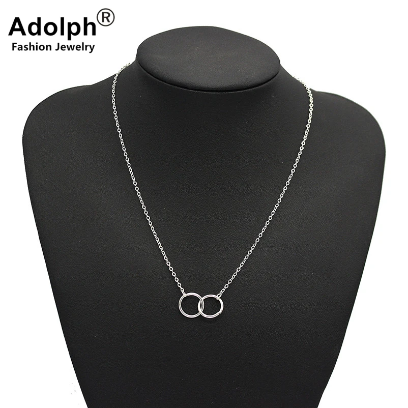 Ювелирные изделия ADOLPH Star двойное круглое женское простое ожерелье роскошное