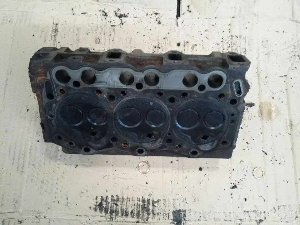 Подходит для мини Экскаватора Yanmar 3TN68 3D68E 3TNV68 3TNE68 головка цилиндра в сборе|assis| |