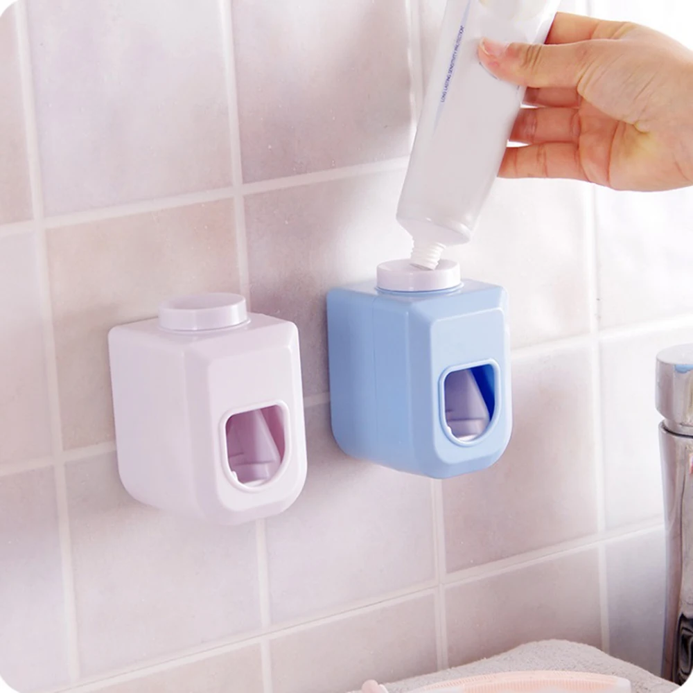 New Auto Touch Auto Squeezer Toothpaste Dispenser Hands Free Toothpaste Squeezer Bathroom Accessories Dropshipping New
