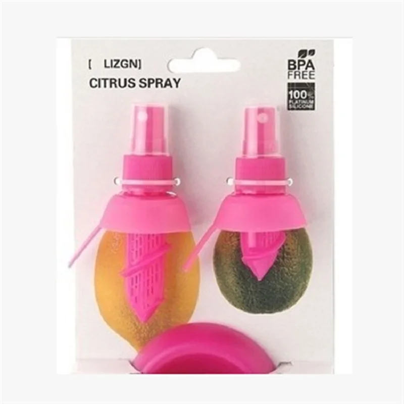 2 шт. распылитель лимонного сока ручной Оранжевый цитрусовый спрей для свежего