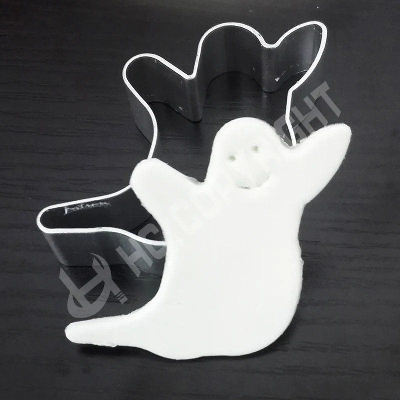 2 шт./компл. Хэллоуин форма призрака алюминиевый сплав резак для изготовления
