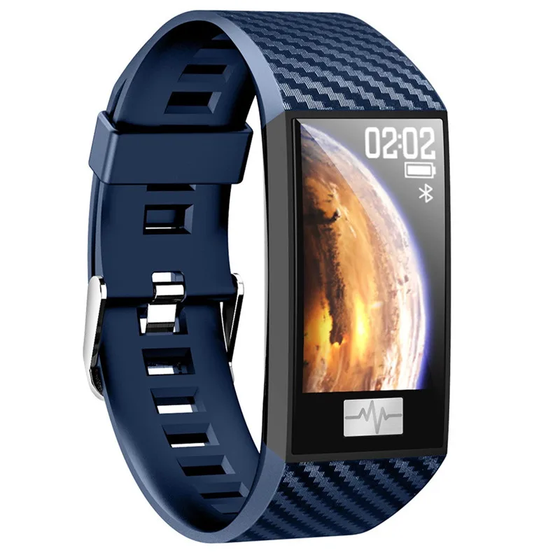 Usb зарядка Bluetooth ECG монитор кровяного давления сердечного ритма IP68 спортивные