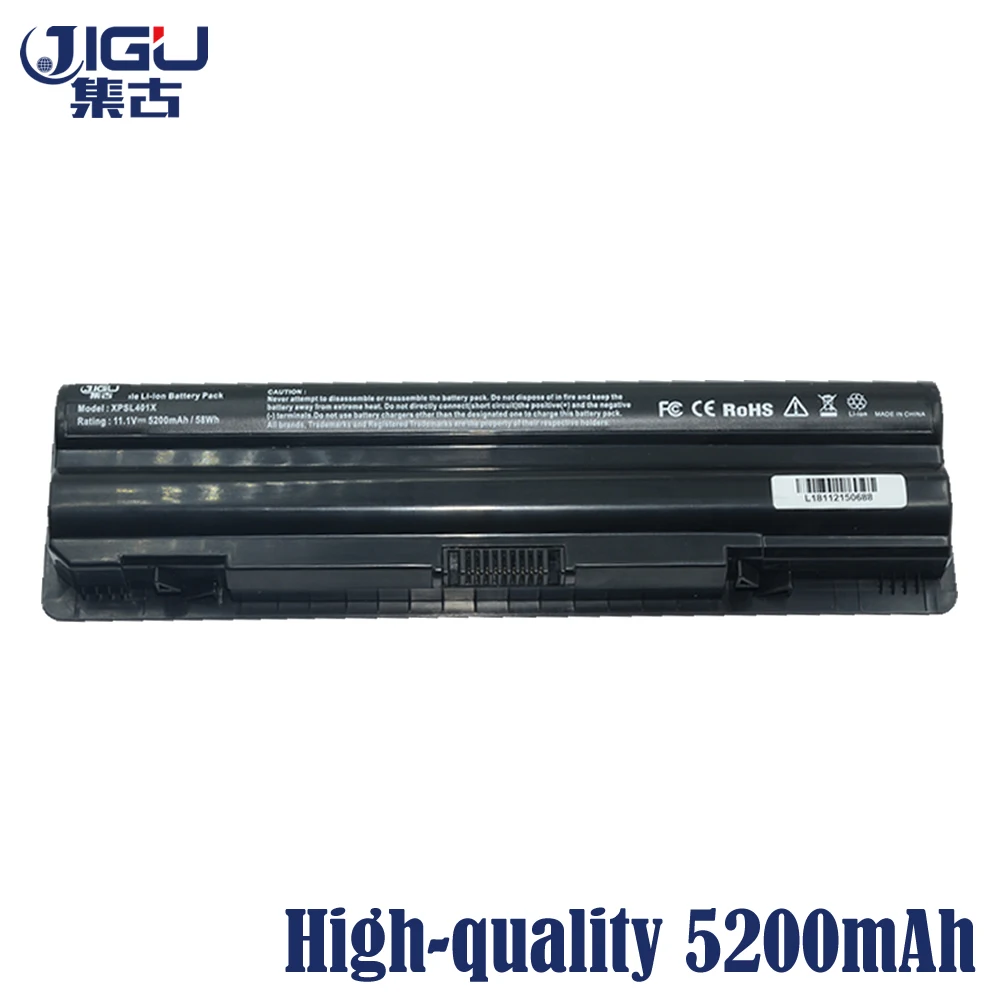 JIGU черный 6 ячейный Аккумулятор для ноутбука DELL 12 1123 312 1127 J70W7 JWPHF R795X WHXY3 XPS 14 15 17 14D