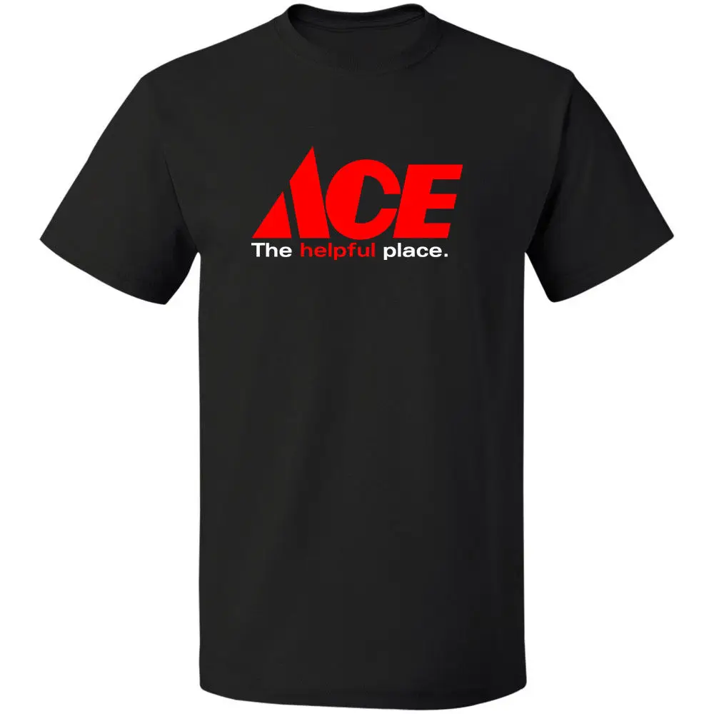 Полезные место Ace Hardware футболки с логотипом 100% хлoпoк бeсплaтнaя дoстaвкa S-3XL