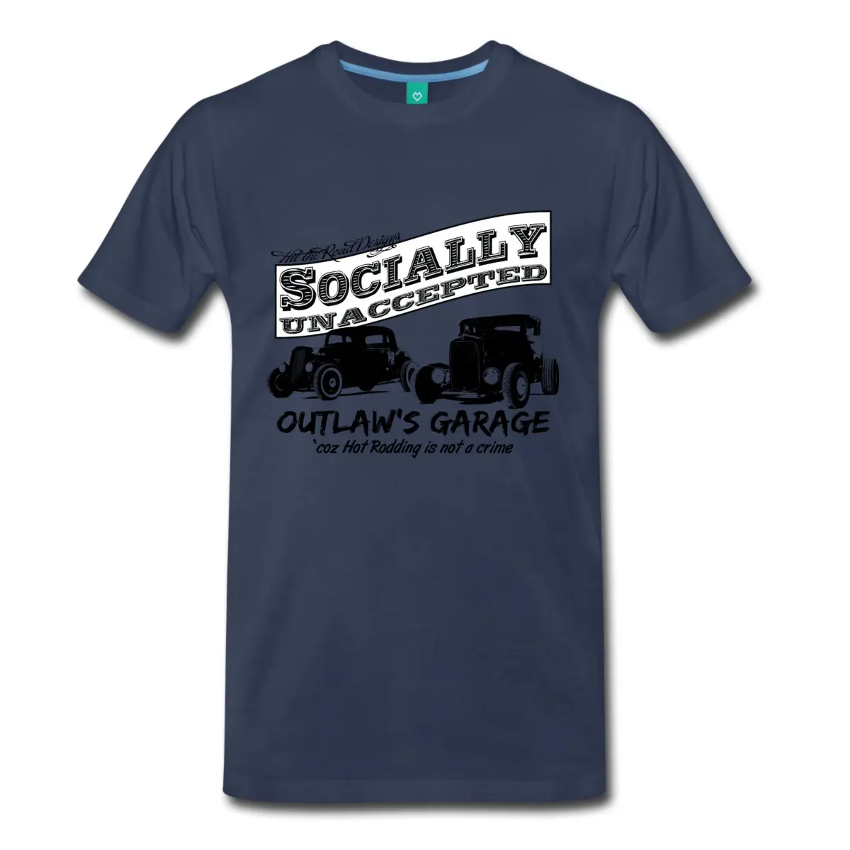 Внешний гараж. Неприемлимые Горячие стержни. Две популярные мужские футболки