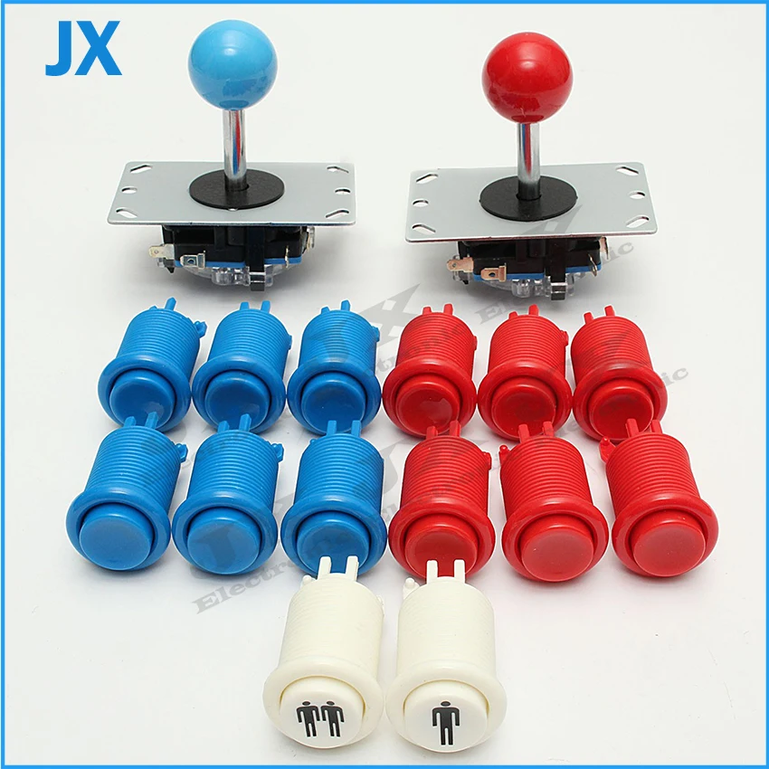 Комплект деталей для аркадных игр включая аркадные джойстики кнопки