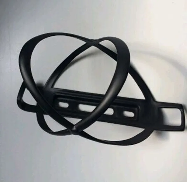 1 pcs no logo Легкий шоссейный велосипед Горный велосипед Велоспорт углеродного волокна держатель для велосипедной бутылки велосипедный контейнер велосипедная фляга для воды держатель черный матовый - Цвет: 1 pcs no logo