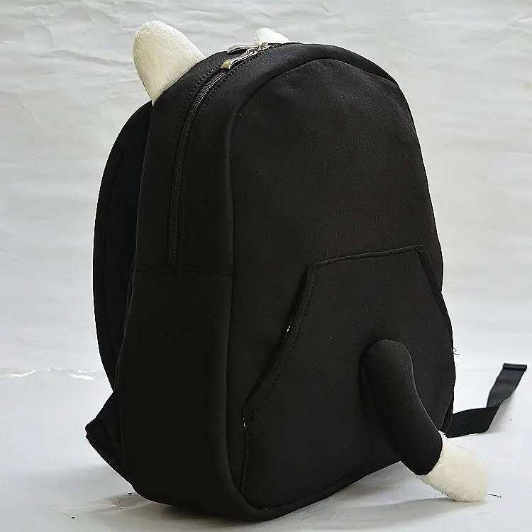 Hot selling canvas famous 3D cartoon dragon cat's tail dollar price mochila women bag teenager messenger school backpack | Багаж и