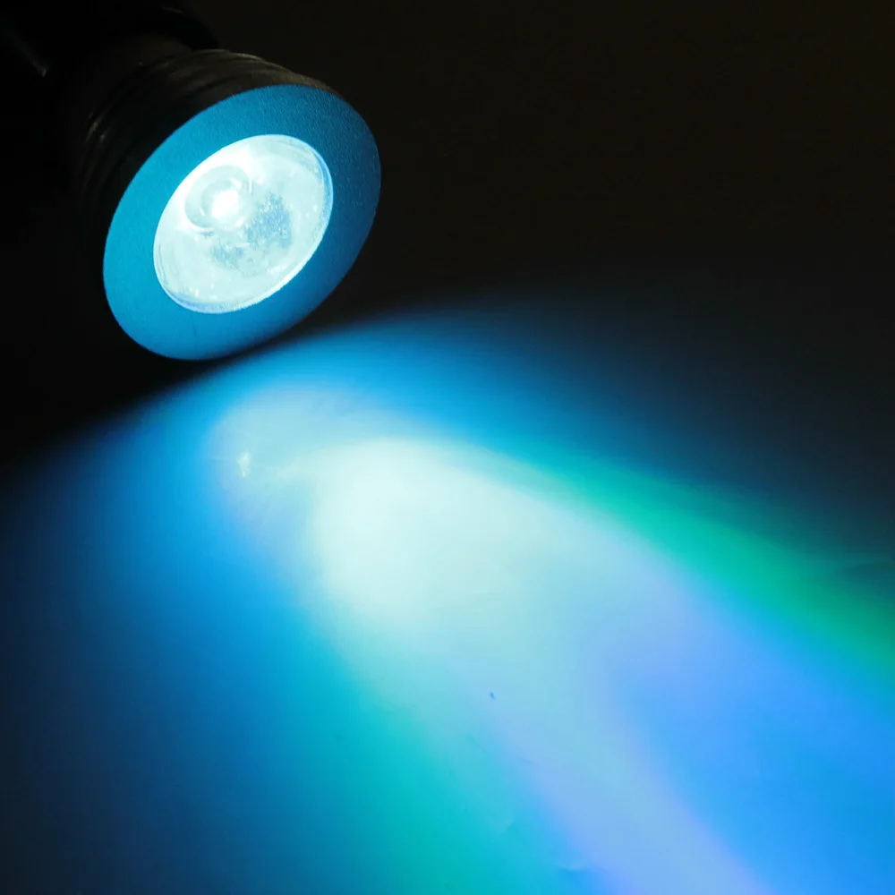 Cro светодиодный E27 3 Вт высокомощный RGB Светодиодный точечный светильник AC85 265V 24