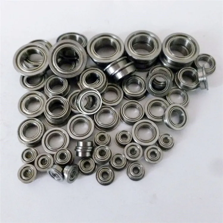 

10PCS/LOT BS046 Miniature ball flange bearing with bearing frame or not MF63ZZ Bearing 3*6*2.5mm Miniature Bearings