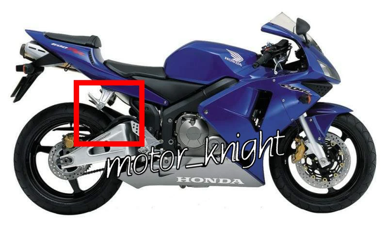 Заднее крыло из настоящего углеродного волокна защитный обтекатель для Honda CBR600RR