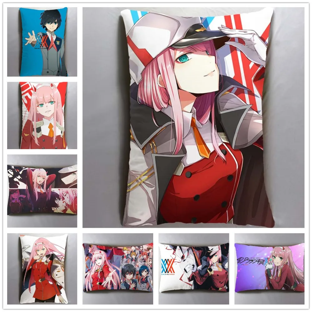 

Anime Manga Darling In The ranxx 40*60cm Pillow Case Cover Seat Bedding Cushion