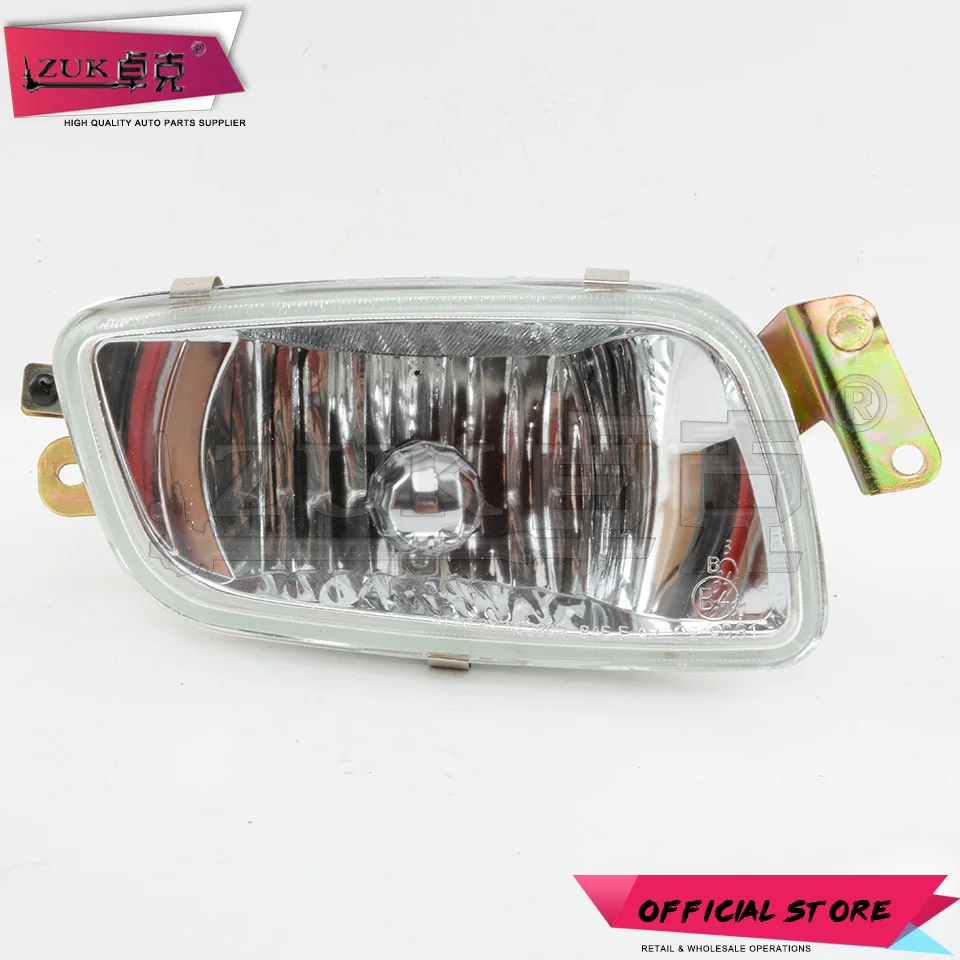 ZUK 2 шт передняя противотуманная фара для Mitsubishi Pajero Montero 2000 2001 2002 2003 V73 V75 V76 V77 V78 противотуманки MR508189 MR508190