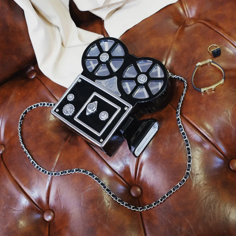 Индивидуальная модная забавная моделирование проекторов пластиковая черная