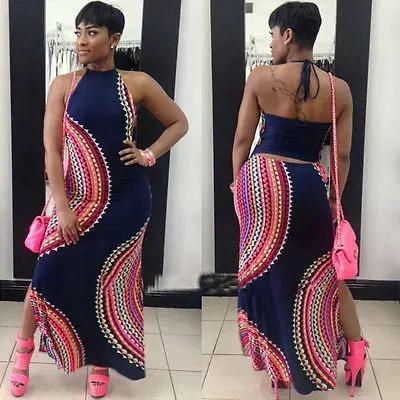 Женское летнее платье в стиле бохо длинное вечернее праздничное Макси | Женская