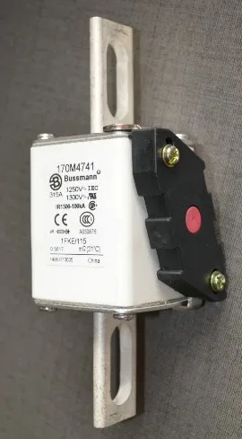 Предохранители: 170M4742 350A 1250 V/170M4743 400A/170M4744 450A 1250V (1FKE/115) aR|Перемычки| |