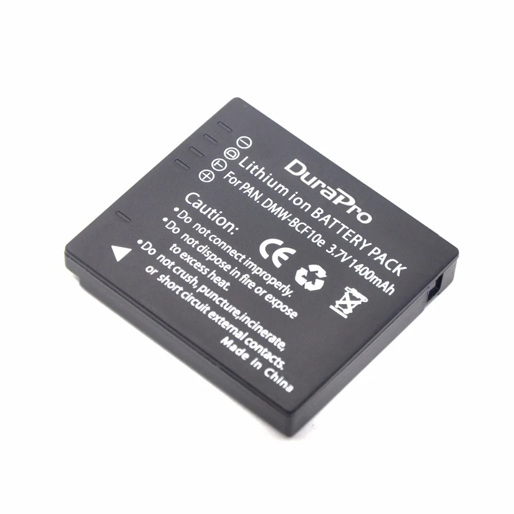 3 шт. DMW BCF10 BCF10E литий ионная аккумуляторная батарея + USB зарядное устройство для